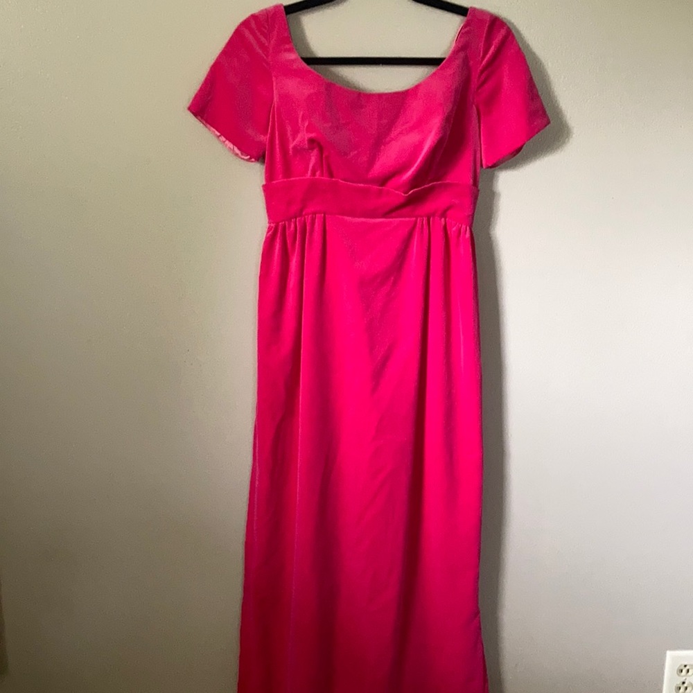 NWT Vintage Emma Domb California Velvet Dress Gown